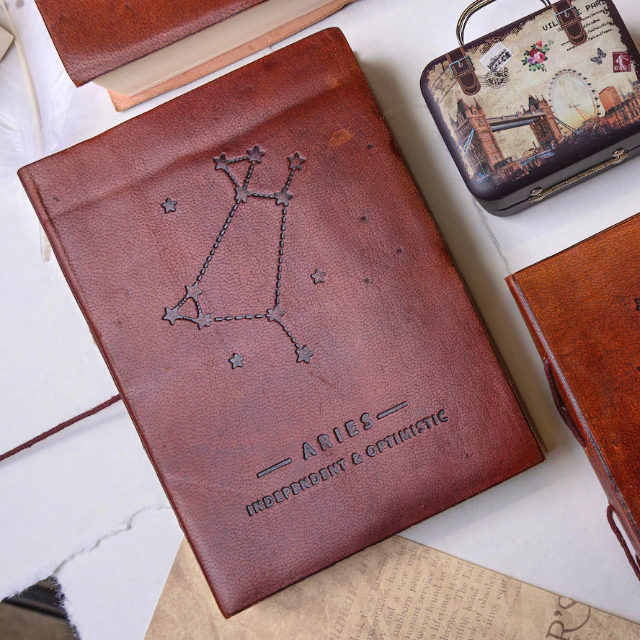 Leather Astrology Journals by Southi