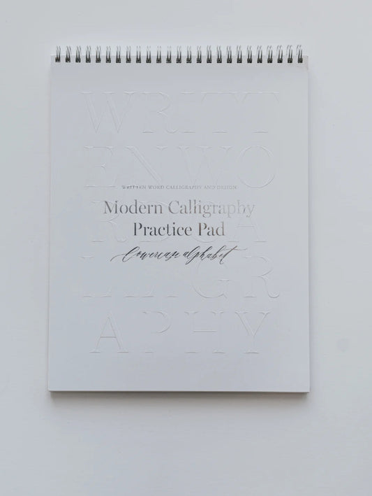 WRITTEN WORD Calligraphy Practice Pad