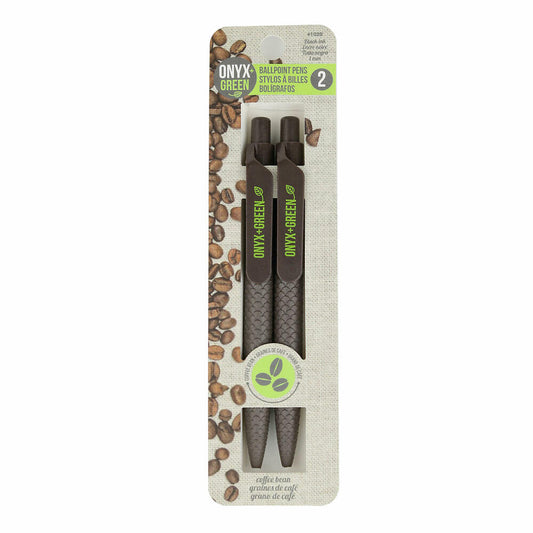 ONYX+GREEN Ballpoint Pens (2)