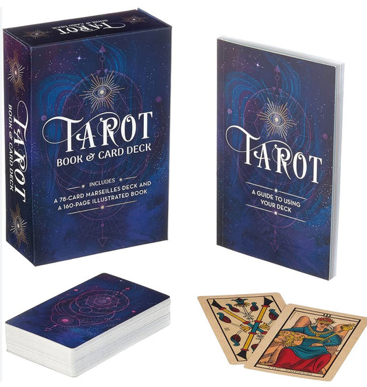 Tarot book & card deck