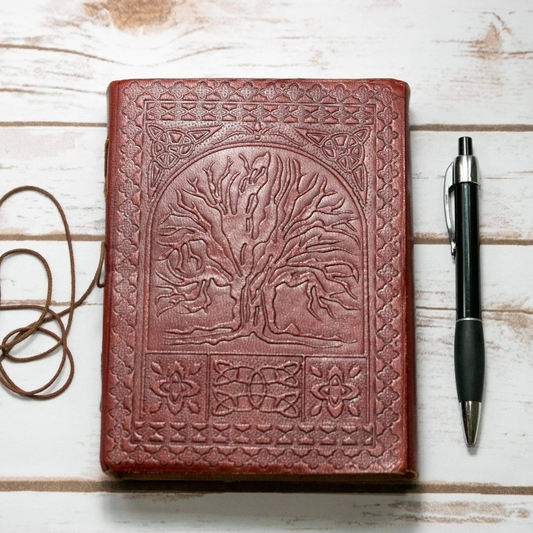 Leather Tree of Life Journal by Southi