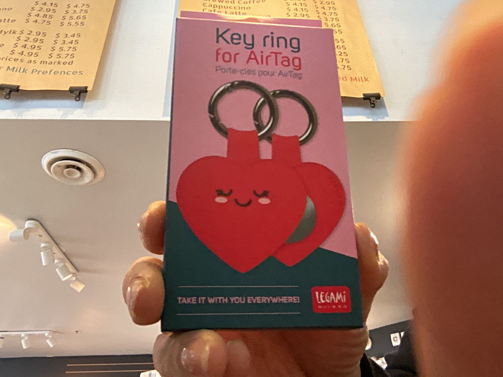 Legami heart key ring